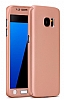Eiroo Protect Fit Samsung Galaxy Note 5 360 Derece Koruma Rose Gold Rubber Klf - Resim: 9