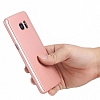 Eiroo Protect Fit Samsung Galaxy S6 Edge 360 Derece Koruma Krmz Rubber Klf - Resim: 1