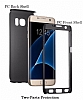 Zore GKK Ays Samsung Galaxy S7 Edge 360 Derece Koruma Gold Rubber Klf - Resim: 2