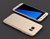 Eiroo Protect Fit Samsung Galaxy S7 Edge 360 Derece Koruma Lacivert Rubber Klf - Resim: 1
