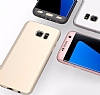 Eiroo Protect Fit Samsung Galaxy S7 Edge 360 Derece Koruma Lacivert Rubber Klf - Resim: 3