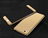Zore GKK Ays Xiaomi Mi 5s 360 Derece Koruma Gold Rubber Klf - Resim: 6