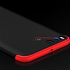 Zore GKK Ays Xiaomi Mi 6 360 Derece Koruma Siyah-Krmz Rubber Klf - Resim: 2