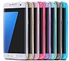 Eiroo Protection Samsung Galaxy S7 360 Derece Koruma effaf Silikon Klf - Resim: 4