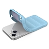 Eiroo Puffer iPhone 15 Mavi Silikon Klf - Resim: 3
