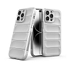 Eiroo Puffer iPhone 15 Pro Max Krem Silikon Klf - Resim: 2