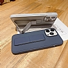 Eiroo Qstand iPhone 7 Plus / 8 Plus Gri Silikon Klf - Resim: 4