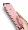 Eiroo Radiant iPhone 6 / 6S Krmz Kenarl effaf Rubber Klf - Resim: 4