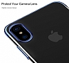 Eiroo Radiant iPhone X / XS Siyah Kenarl effaf Rubber Klf - Resim: 4
