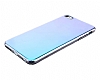 Eiroo Reflection iPhone 6 / 6S Tam Kenar Koruma Mavi Rubber Klf - Resim: 1