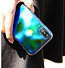 Eiroo Reflection Samsung Galaxy A8 2018 Tam Kenar Koruma Mor Rubber Klf - Resim: 2