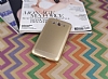 Eiroo Resistant Samsung Galaxy Grand 2 ift Katmanl Metal Gold Klf - Resim: 2