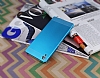 Eiroo Resistant Sony Xperia Z2 ift Katmanl Metal Mavi Klf - Resim: 2