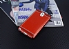 Samsung N9000 Galaxy Note 3 Diki zli Krmz Silikon Klf - Resim: 5