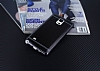 Samsung N9100 Galaxy Note 4 Diki zli Siyah Silikon Klf - Resim: 5