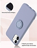 Eiroo Ring Color Huawei P40 Lite E Yzk Tutuculu Pembe Silikon Klf - Resim: 2