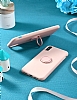 Eiroo Ring Color Samsung Galaxy A71 Yzk Tutuculu Krmz Silikon Klf - Resim: 1