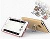 Eiroo Ring Fit iPhone 6 / 6S Selfie Yzkl Gold Rubber Klf - Resim: 1