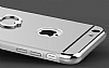 Eiroo Ring Fit iPhone 6 Plus / 6S Plus Selfie Yzkl Silver Rubber Klf - Resim: 1