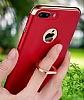 Eiroo Ring Fit iPhone 7 Plus Selfie Yzkl Dark Silver Rubber Klf - Resim: 10