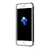 Eiroo Ring Fit iPhone 7 Plus Selfie Yzkl Siyah Rubber Klf - Resim: 2