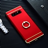 Eiroo Ring Fit Samsung Galaxy Note 8 Selfie Yzkl Krmz Rubber Klf - Resim: 5