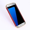 Eiroo Ring Fit Samsung Galaxy S7 Selfie Yzkl Krmz Rubber Klf - Resim: 2
