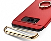 Eiroo Ring Fit Samsung Galaxy S8 Plus Selfie Yzkl Silver Rubber Klf - Resim: 1