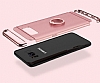Eiroo Ring Fit Samsung Galaxy S8 Plus Selfie Yzkl Silver Rubber Klf - Resim: 3