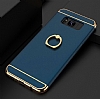 Eiroo Ring Fit Samsung Galaxy S8 Plus Selfie Yzkl Lacivert Rubber Klf - Resim: 1