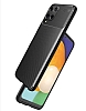 Eiroo Rugged Carbon Samsung Galaxy A22 Siyah Silikon Klf - Resim: 1