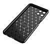Eiroo Rugged Carbon Samsung Galaxy M22 Kahverengi Silikon Klf - Resim: 3