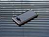 Eiroo Samsung Galaxy A5 Metal Kenarl Siyah Deri Klf - Resim: 8