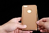 Eiroo Samsung Galaxy A5 Metal Kenarl Gold Deri Klf - Resim: 5