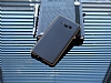 Eiroo Samsung Galaxy A7 Metal Kenarl Siyah Rubber Klf - Resim: 2