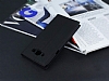 Samsung Galaxy A8 Gizli Mknatsl ift Pencereli Siyah Deri Klf - Resim: 2