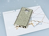 Eiroo Samsung Galaxy C5 Tal Gold Silikon Klf - Resim: 1