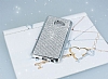 Eiroo Samsung Galaxy C7 SM-C7000 Tal Silver Silikon Klf - Resim: 1
