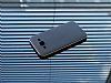 Eiroo Samsung Galaxy E5 Metal Kenarl Siyah Rubber Klf - Resim: 2