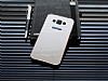 Eiroo Samsung Galaxy E7 ift Katmanl Metal Gold Klf - Resim: 2
