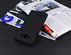Samsung Galaxy E7 Gizli Mknatsl ift Pencereli Siyah Klf - Resim: 2