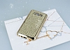 Eiroo Samsung Galaxy E7 Tal Gold Silikon Klf - Resim: 2