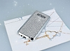 Eiroo Samsung Galaxy E7 Tal Silver Silikon Klf - Resim: 2