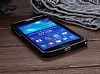 Eiroo Samsung Galaxy Grand 2 Siyah Metal Bumper ereve Klf - Resim: 3