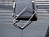Eiroo Samsung Galaxy J7 / Galaxy J7 Core Gold izgili Silver Metal Bumper Klf - Resim: 2