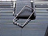Eiroo Samsung Galaxy Note 5 Gold izgili Silver Metal Bumper Klf - Resim: 1