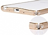 Eiroo Samsung Galaxy Note Edge Gold izgili Round Metal Bumper ereve Fme Klf - Resim: 6