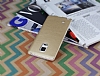 Samsung Galaxy Note Edge Ultra nce Deri Gold Silikon Klf - Resim: 2