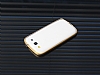 Eiroo Samsung Galaxy S3 / S3 Neo Gold izgili Metal Bumper ereve Gold Klf - Resim: 1