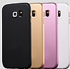 Eiroo Samsung Galaxy S6 Edge Plus Metal Kenarl Beyaz Klf - Resim: 2